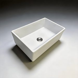 30-inch White Fireclay Single Bowl Farmhouse sink | Wholesale Apron Front Kitchen Sink–S12156 TAITAO